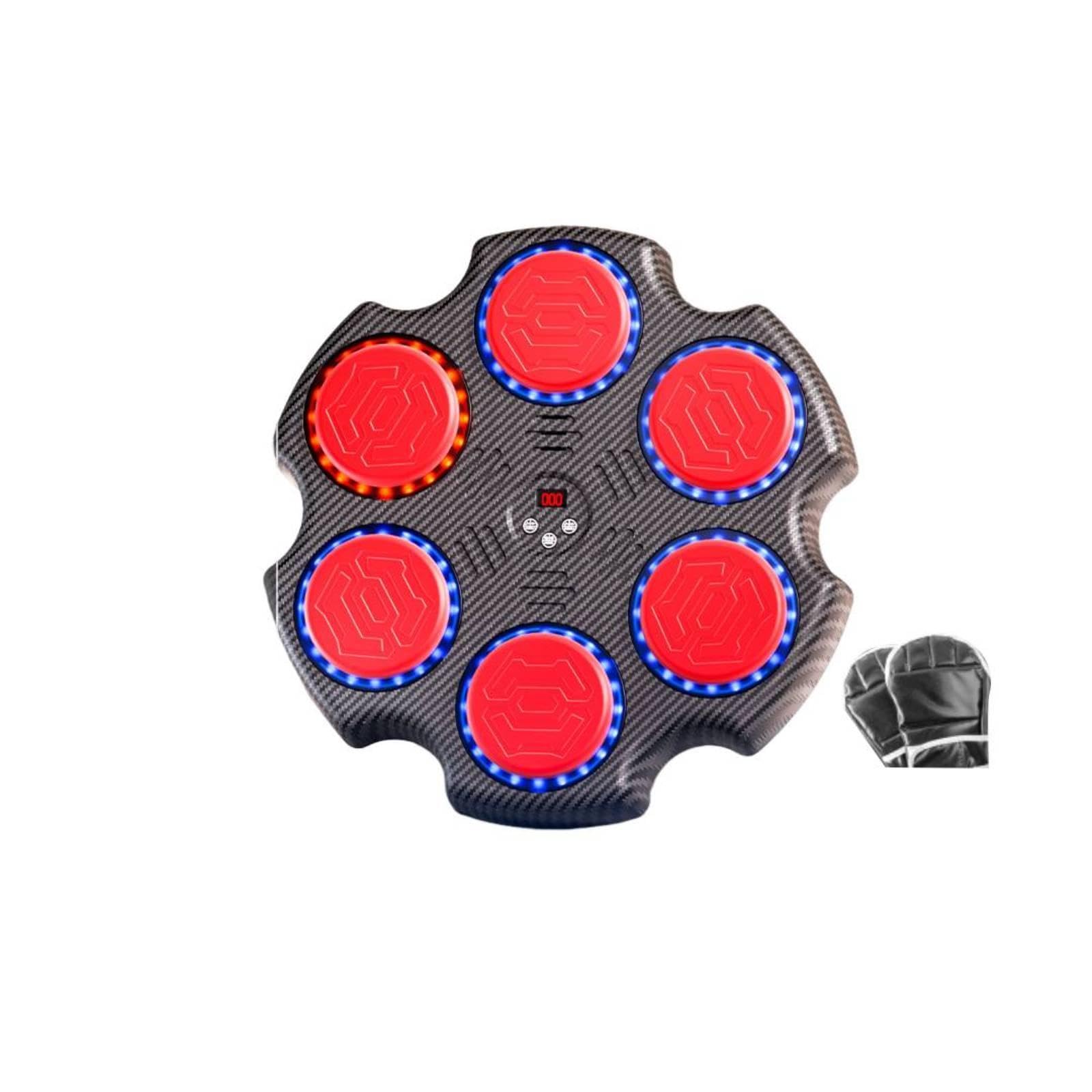 Wall-Mounted Boxing Target Digital Display Boxing Target Rubber Striking Face Wall-Attached Punching Pad Carbon Fiber-image-14