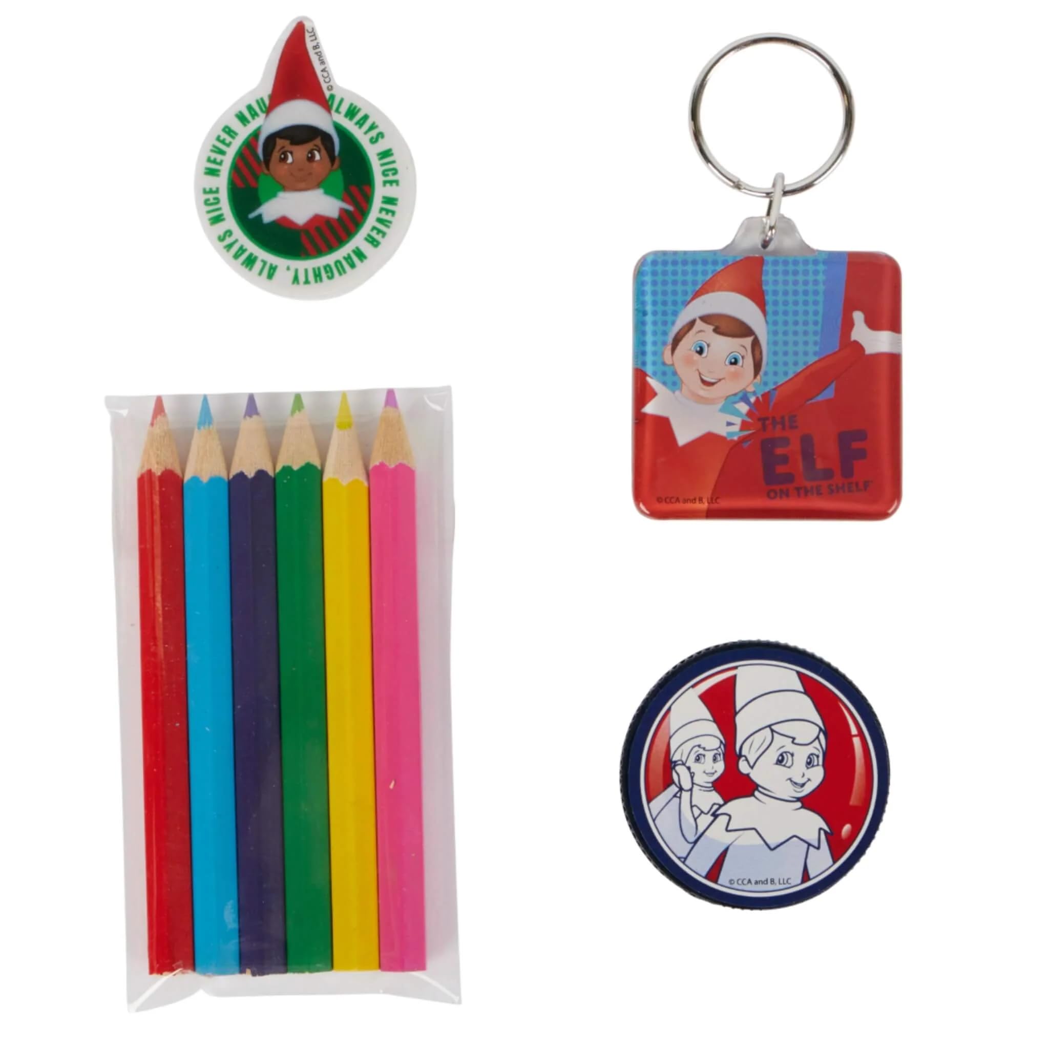 Elf On The Shelf U0152uf D'activités XXL Avec Feuilles De Coloriage,  Crayons, Autocollants Et Plus Encore - Amusement Créatif Pour Les Enfants à  Partir De 3 Ans Pour Des Heures D'imagination Et, image size:2048x2048