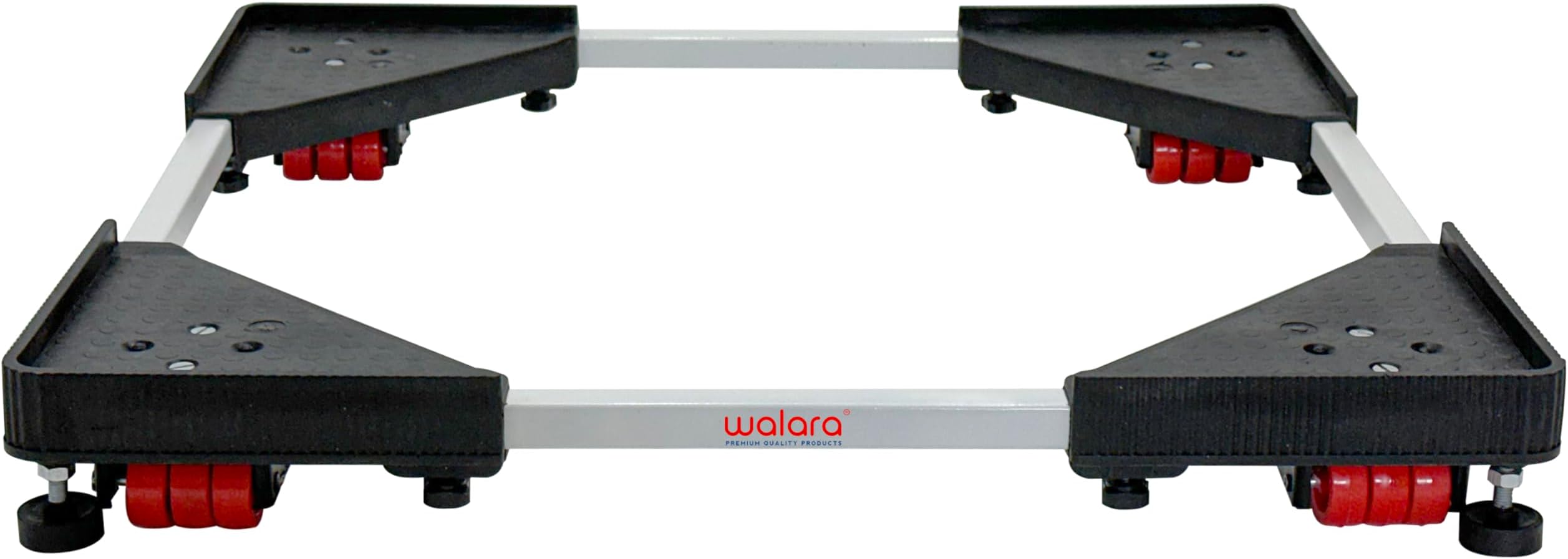 WALARA Premium Heavy duty Adjustable -24 Wheels Washing Machine Stand/Trolley Fridge Stand | Dishwasher Stand ,Upto 250 Kg Capacity,Rust-Resistant, Washing Machine Stand 8kg ,Washing Machine Stand 7kg