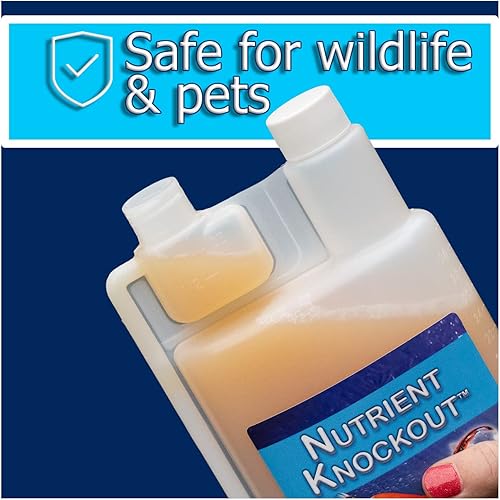 Miniatura 7 de Removedor de nitratos de nutrientes Knockout trata 32,000 galones | Clarificador de estanque Koi, iniciador de bacterias | Ciclo rápido de amoníaco