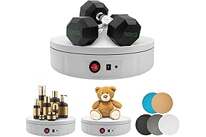 220LB Heavy Duty Electric Lazy Susan with Remote for Product and Cake Display