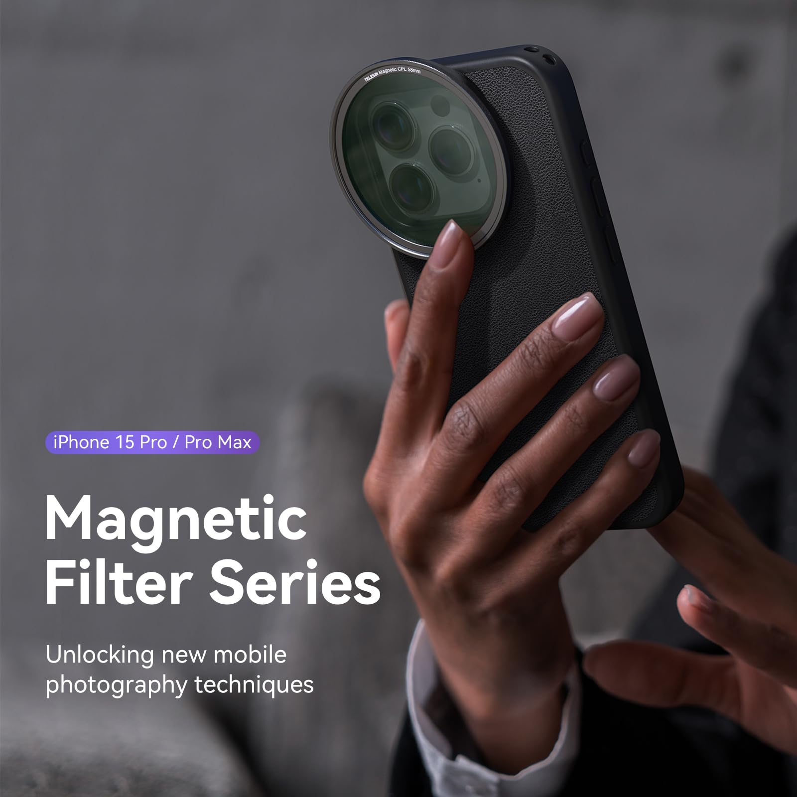 JETech 3 in 1 Magnetische Hülle für iPhone 13 6,1 Zoll mit 2 Stück