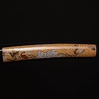 Vista 3 de SV Hand Forged Mini Samurai Sword Katana Tanto Japanese Small Samurai Short Sword Full Tang Sharp 16.53 Inch Various Styles Available