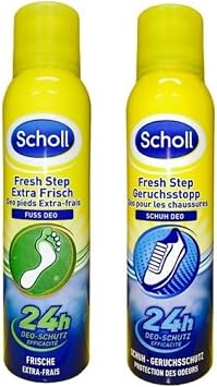 Scholl Koku Giderici Ve Terleme  nleyici Ayak + Ayakkab  Bak m Spreyi