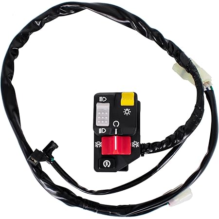 M MATI Left Handlebar Start Stop Headlight Switch For Honda ATV TRX250EX Sportrax 250EX 2001-2005 35020-HN6-003 : Buy Online At Best Price In KSA - Souq Is Now - Foto 9