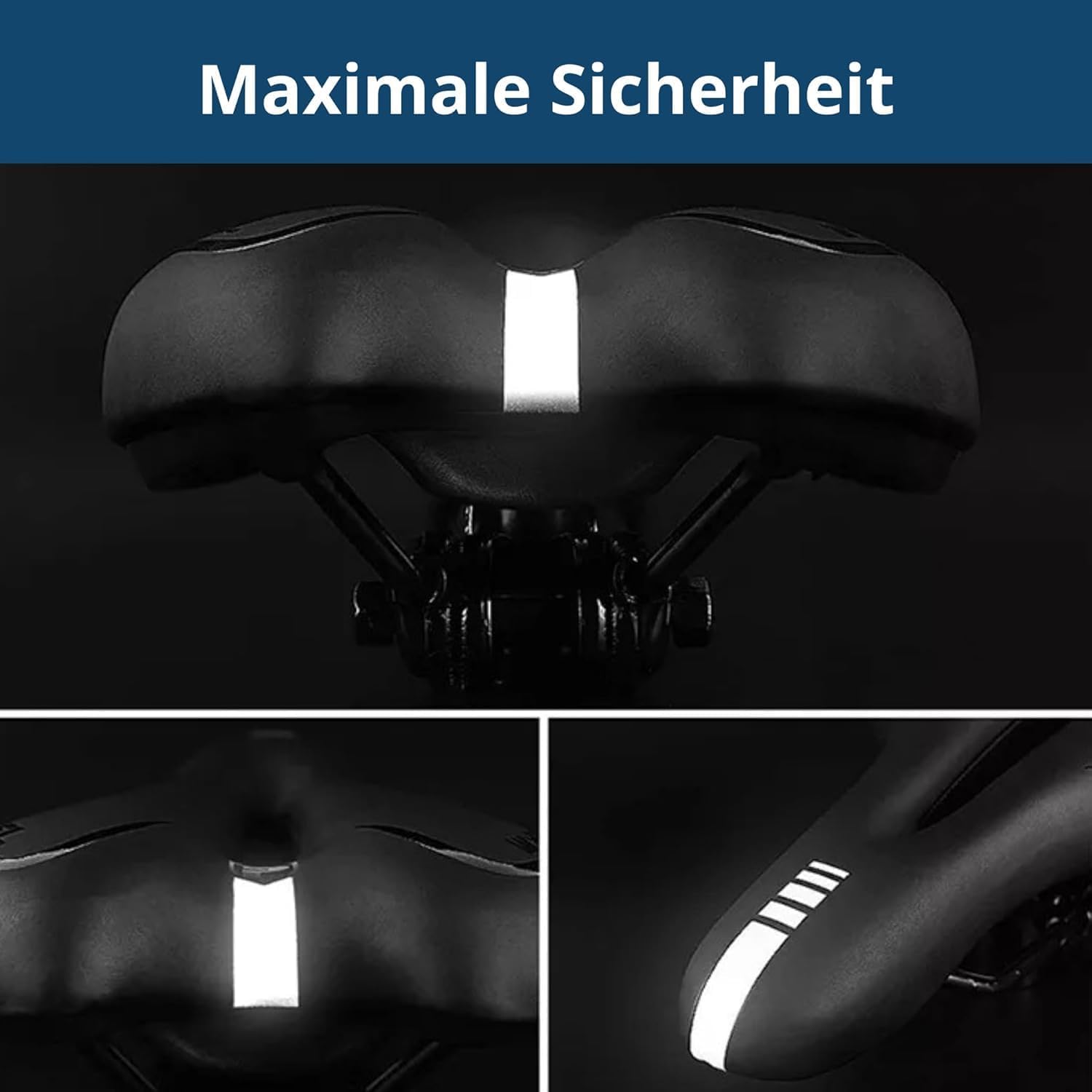 Sella per Bici Mountain in Gel per Merida Speeder 2024- | Ergonomica con Assorbimento Degli Urti Impermeabile Sedile Bicicletta, Comodo Sellino Bici Morbido Uomo Donna