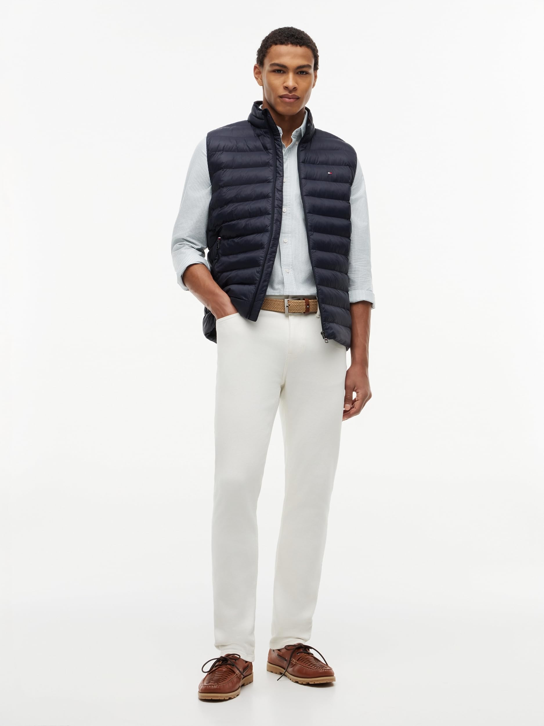 Tommy Hilfiger Kamizelka Mężczyźni Core Packable Kamizelka Z Recyklingu Mw0mw39989