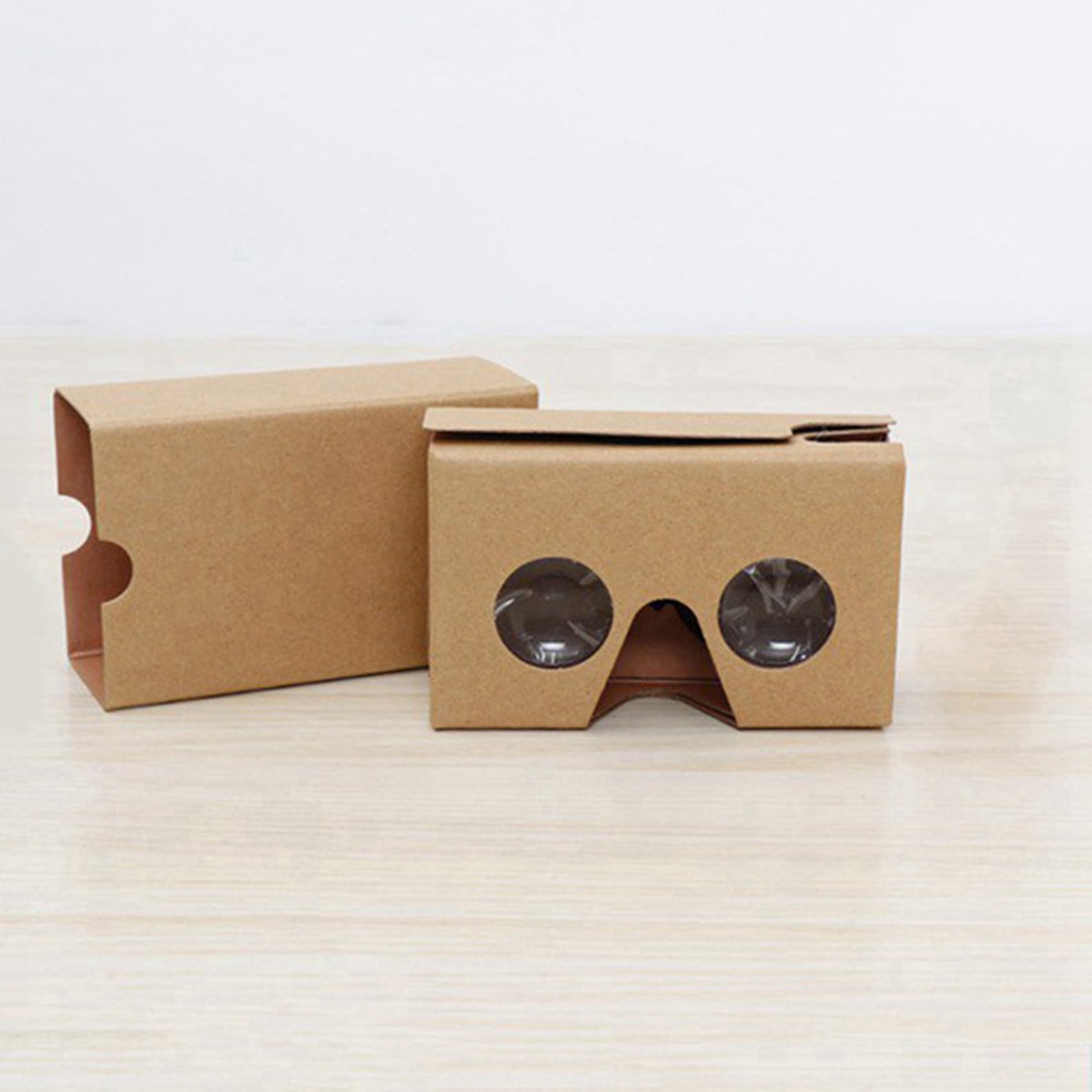 Occhiali 3D 12PZ per Cardboard V2 VR 4.5-6 Pollici Smartphone + Archetto