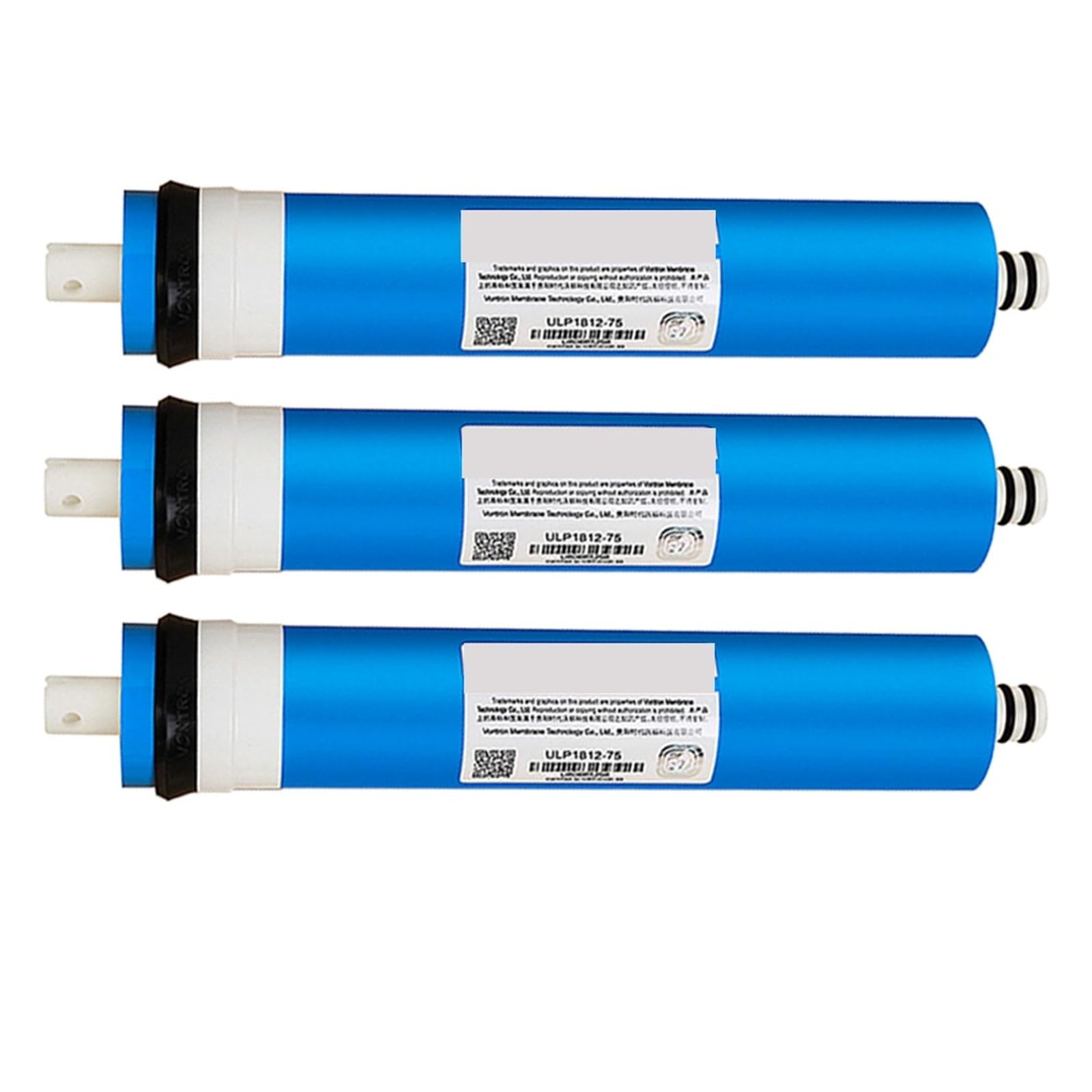 Membrana de ósmosis inversa de 75 GPD/100 GPD, repuesto de filtro de membrana RO for purificador de agua potable (1812-75/2012-100) Debajo del fregadero