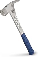 Vista 8 de Estwing AL-PRO - Martillo de carpintero de aluminio, 14 oz, garra recta con cara lisa y mango reductor de impactos - ALBL, azul