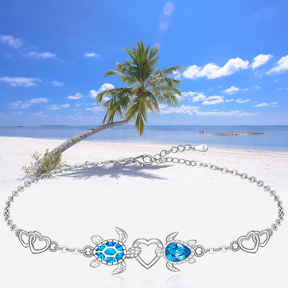 Bracciale cardinale in argento sterling con stampa di zampa di colibrì tartaruga e gatto malocchio Cardinals Appear When Angels are Near Red Bird Memorial Jewelry