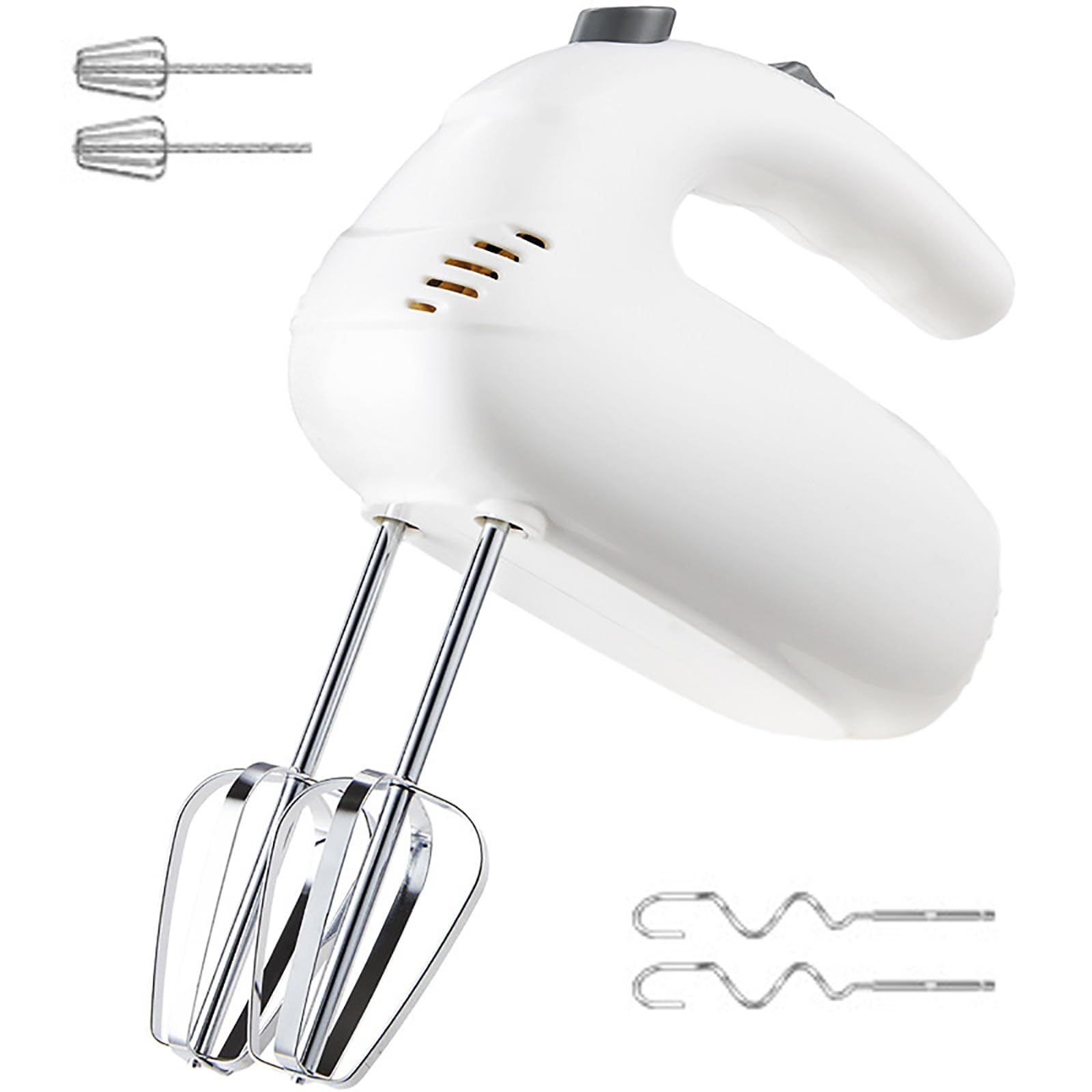 Batidor de huevos eléctrico vertical para montar crema sin manchar la cocina