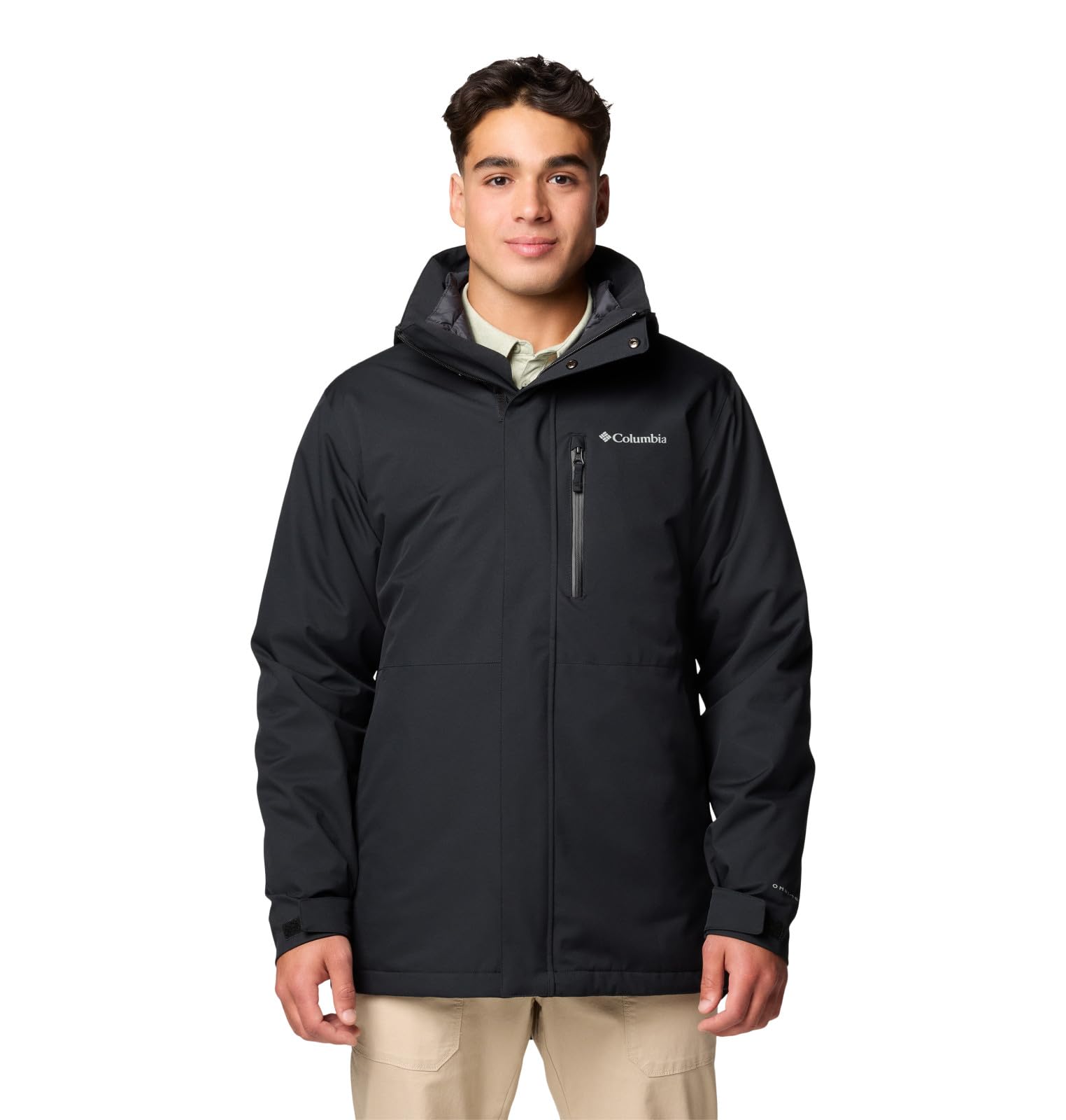 Columbia Men's Black Abiqua Falls Interchange Jacket, 3X