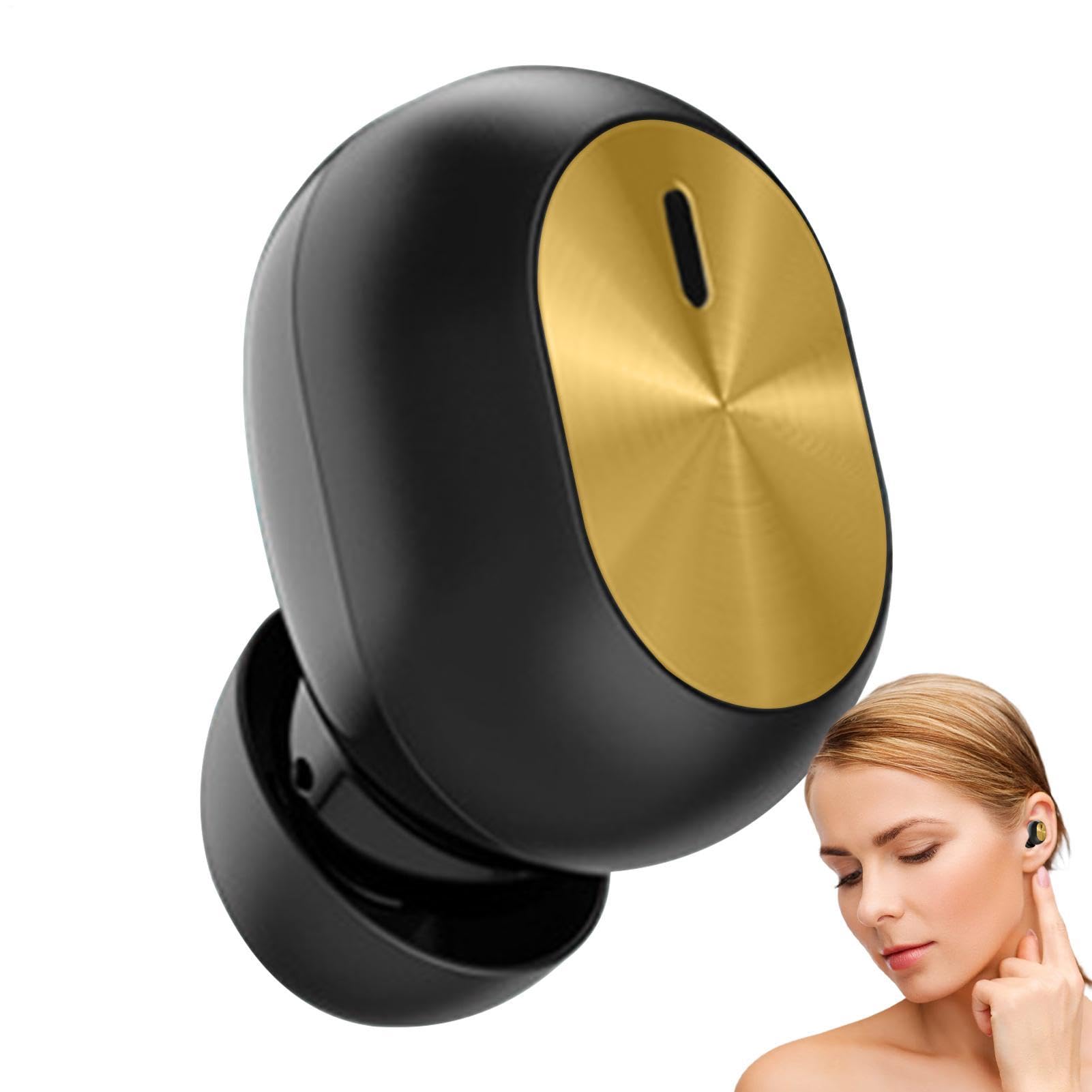 Kompakte Ohrhörer – Hi-Fi-Sound, leichte Kopfhörer mit klarem Audio, bequeme Passform, tragbares Headset für Fitnessstudio, Workout, , Reisen, Studium, Meetings, Anrufe, Radfahren