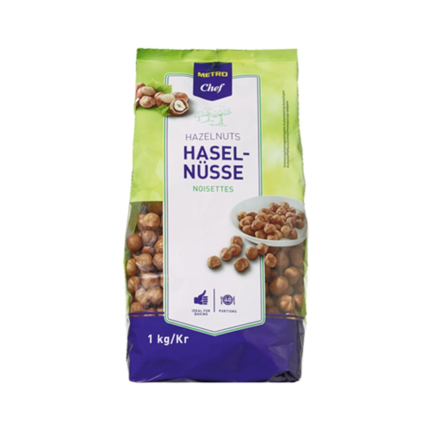 METRO Chef Noisettes brutes 1 kg x2