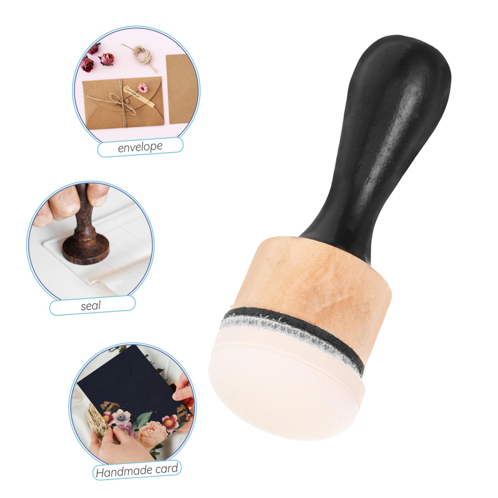 HOMSFOU 5 Sätze Schwämme für DIY Handwerksprojekte Vielseitige Stempel für Farben und Pigmente Einfach zu Verwenden für Erwachsene für Bastelarbeiten