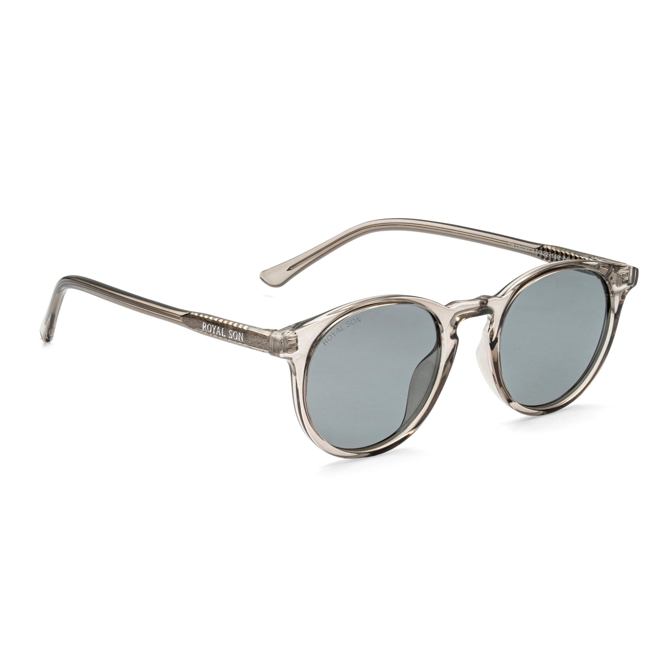 Polarized Stylish Sunglasses | UV Protection | Round | Classic | Men & Women | Small | SG-RS1111-image-49