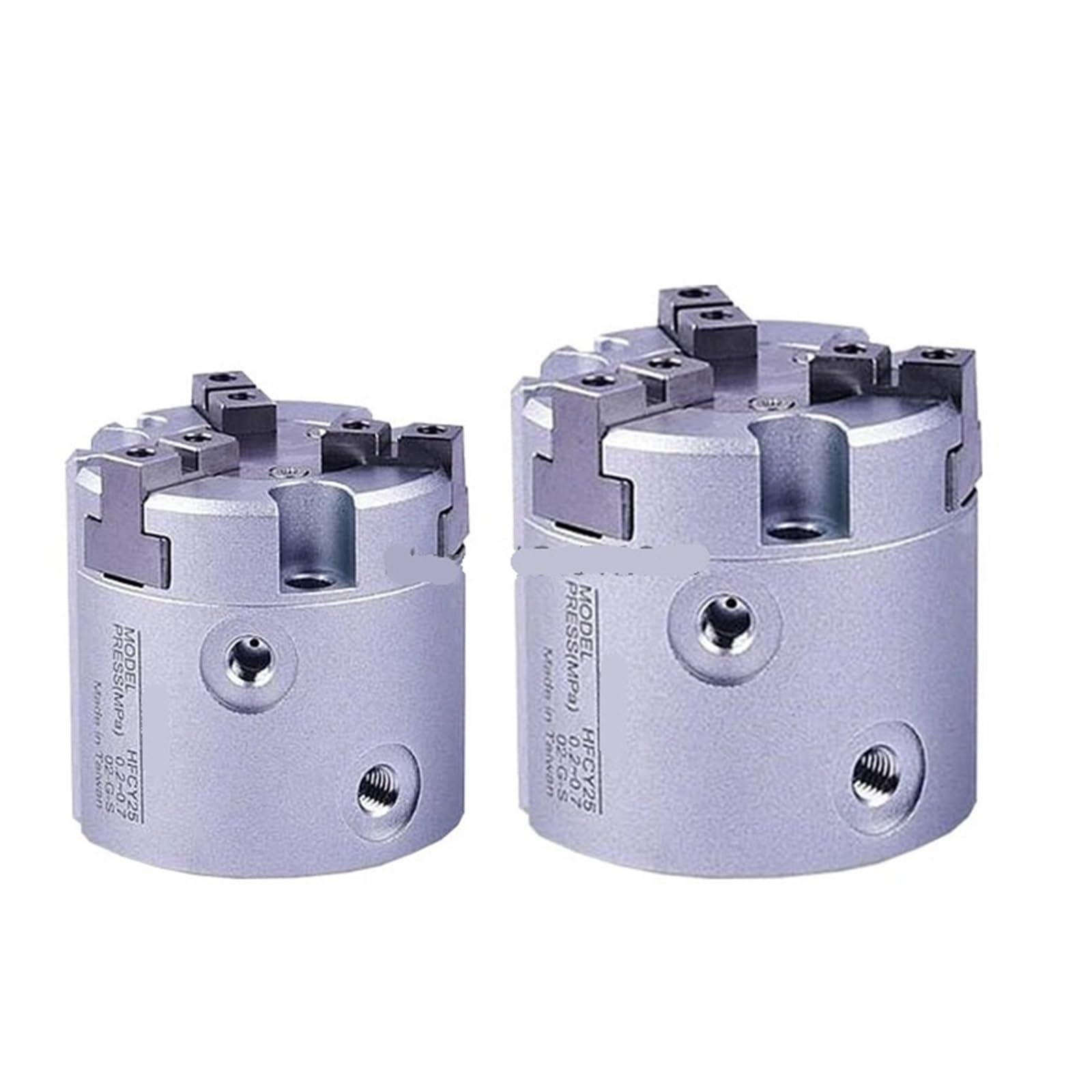 Vérin pneumatique HFCX 50 à pince parallèle pour guidage industriel précis