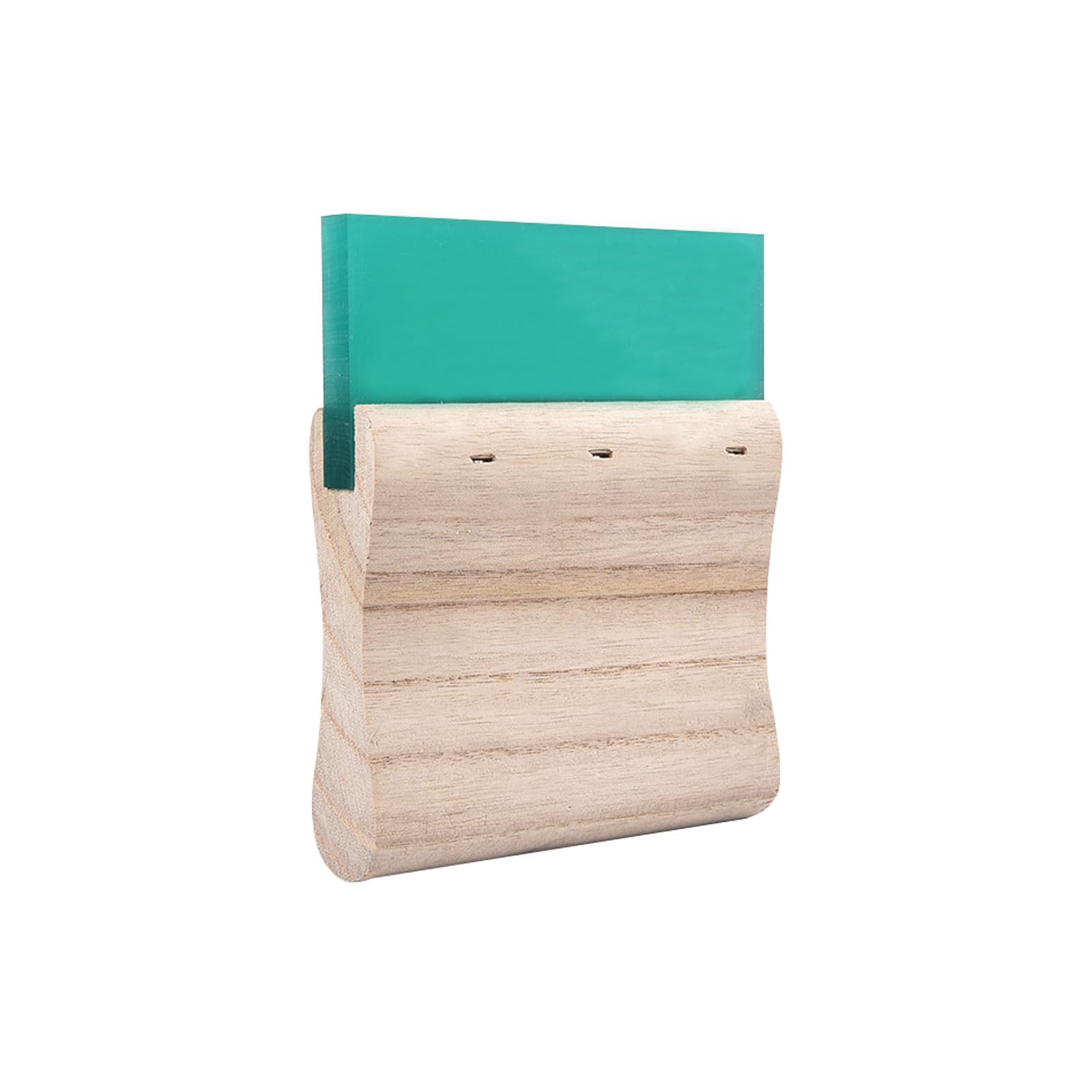 Screen Printing Squeegee Wood Screen Ink Scraper for Screen Printing 10cm(1Pcs)