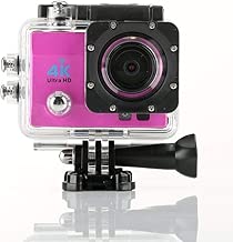 QYL Camera 4k HD Anti-shake Waterproof Camera With Night Vision Q3H Outdoor Sports Camera LED Fill Light Night Shooting Portable Camera Color Pink QYL Camera 4k HD Anti-shake Waterproof Camera With Night Vision Q3H Outdoor Sports Camera LED Fill Light Night Shooting Portable Camera Color Pink