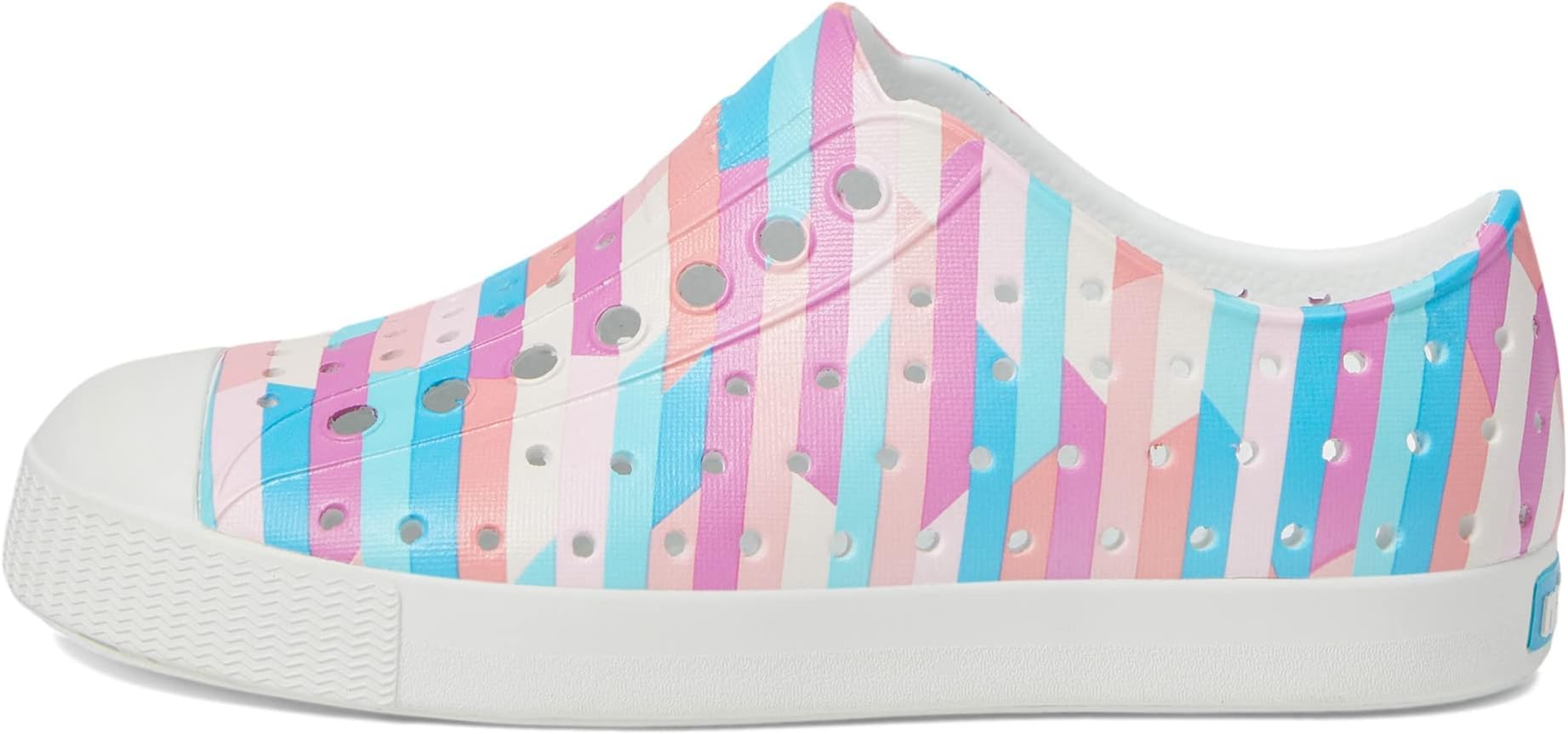Native Shoes Kids Jefferson Sugarlite Print Slip-On Sneakers for Kids – Perforated Upper – Vegan Friendly