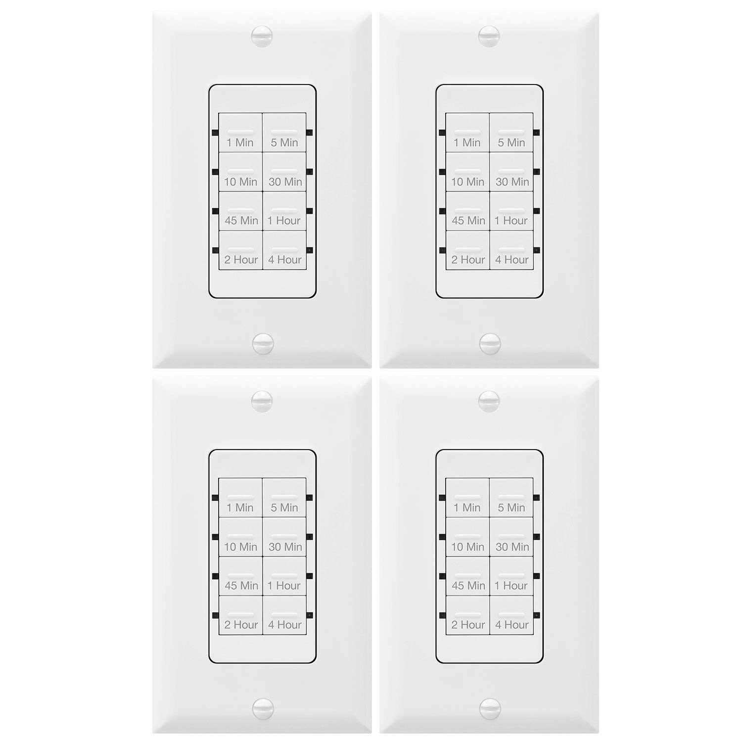 Snapklik.com : Wall Countdown Timer Switch, 1-5-10-30-45 Min, 1-2-4 ...