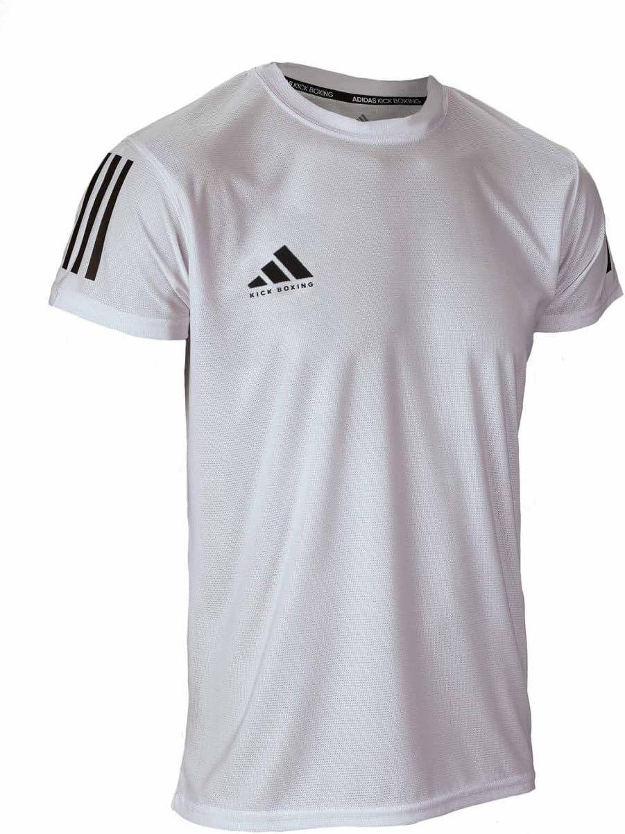 adidas Kickboxing T-Shirt Men's and Women's Essentials Single Jersey, Moisture Wicking, Quick Dry Athletic Tee