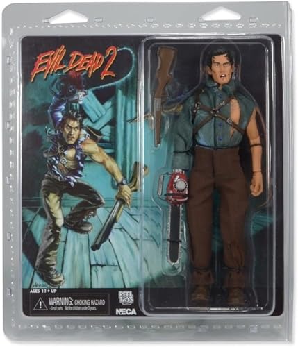 Mezco Star Images - Figura de héroe de estilo retro Evil Dead 2 de 8 pulgadas (Ash)
