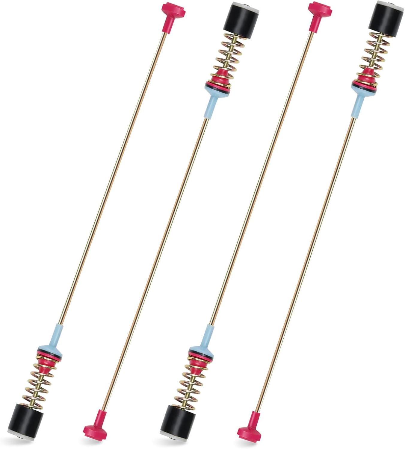 WA50R5200AW/US WA45N3050AW/A4 WA50R5400AV/US WA45T3200AW/A4 WA5451ANW/XAA Washer Suspension Rods Fit for Samsung DC97-05280W DC97-16350U DC97-16350S DC97-16350T Springs Suspension Rod by Techecook