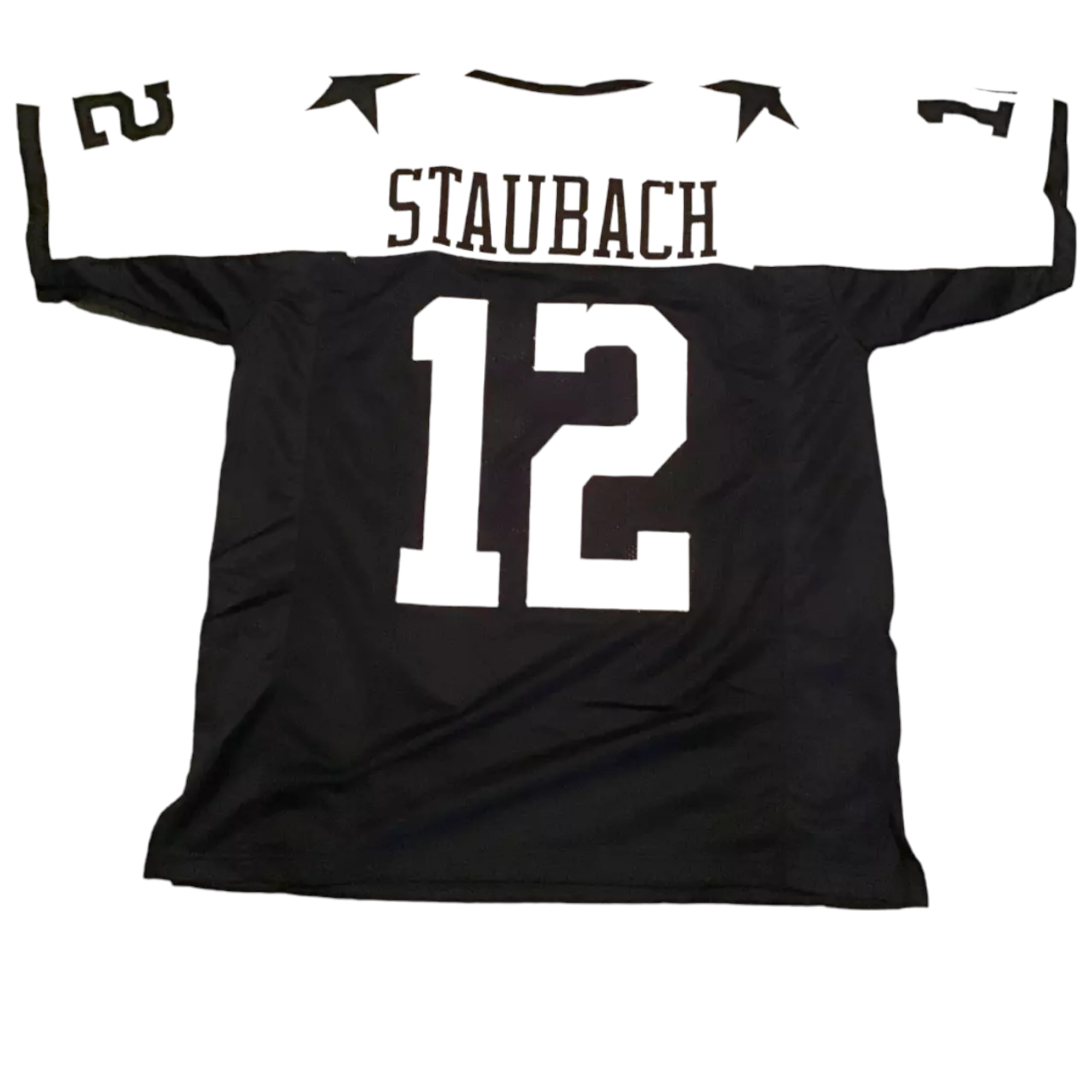 Roger Staubach Thanksgiving Style Jersey Stitched Custom Football New No Brand/Logos Adult Sizes (US, Alpha, Large, Regular, Regular, Thanksgiving)