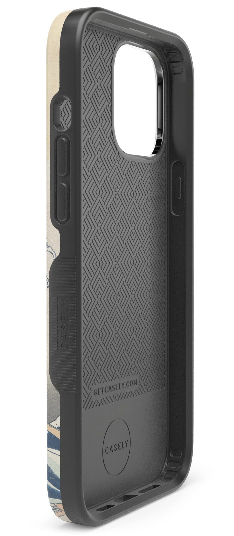 Casely Funda para iPhone 13 Pro | The Great Wave | Funda The Met Museum | Compatible con MagSafe