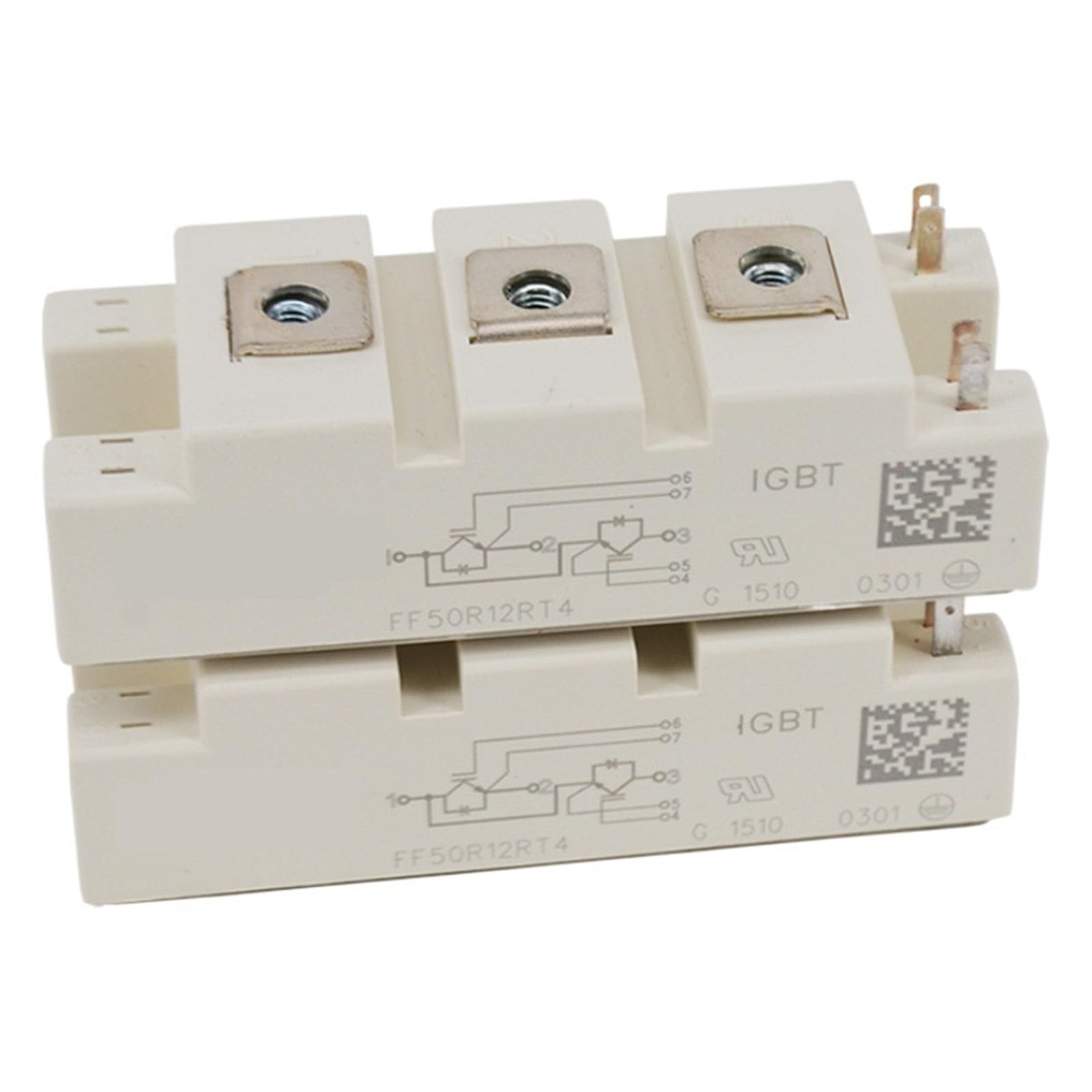 Module IGBT Ff50R12Rt4 et module thyristor 1 pièce avec tube de porte isolé