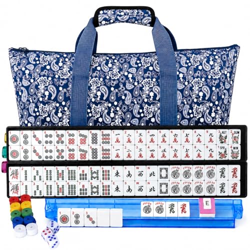 Set de Fichas American Mahjong Asona con Racks miniatura 1