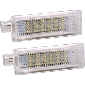 2x Do. LED DR18 LED SMD Interior Lighting Interior Footwell Boot/Door Light Xenon Optic