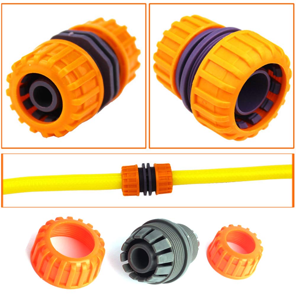 Set Connettori Per Tubo Da Giardino - Adattatori In Plastica 3/4'' - Giunti, Riparazioni E Rubinetti Multiplo
