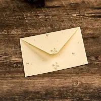 10 peças de papel de carta de envelopes florais elegantes, bloco de cartas de convite para dia dos namorados (10 envelopes)