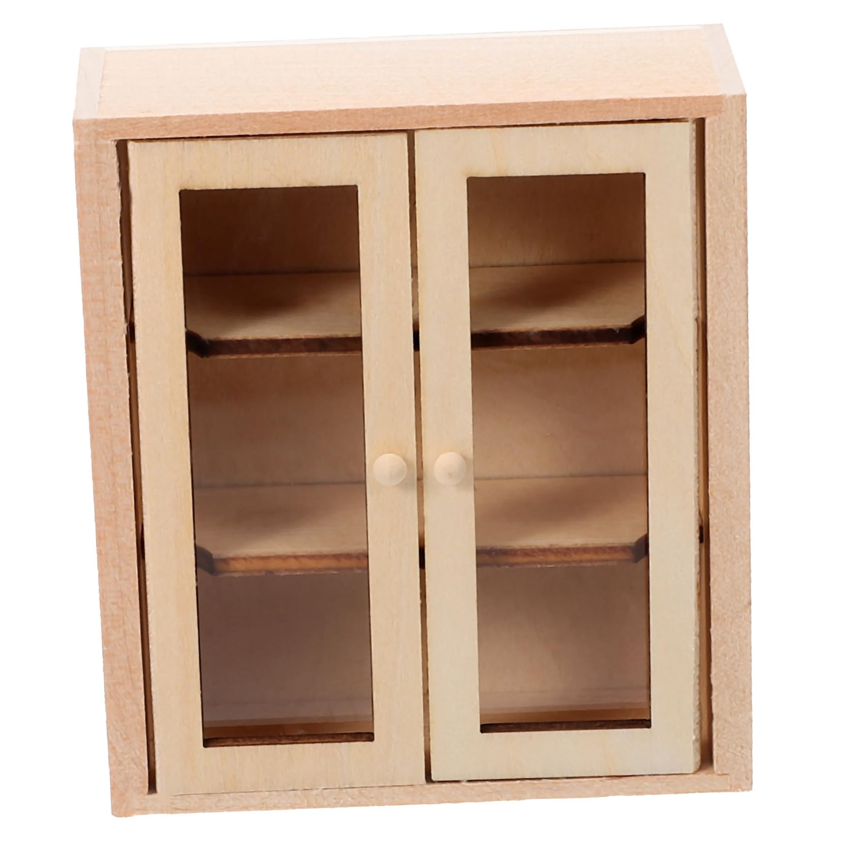 Amazon | jojofuny ミ ブルドアキャビネット 木製ドールハウス用家具