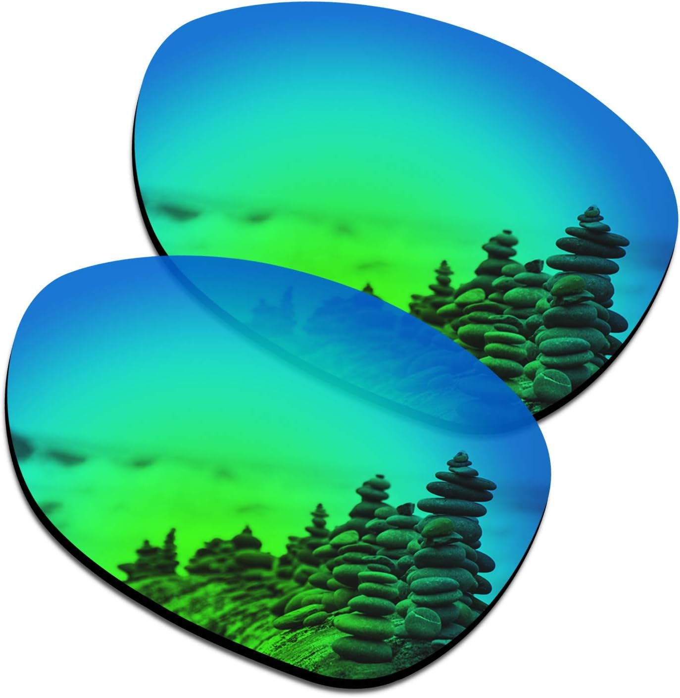 SmartVLT Men's Replacement Lenses/Earsocks/Nosepieces/Rubber Kits for Oakley Crosshair New 2012 OO4060 Sunglass