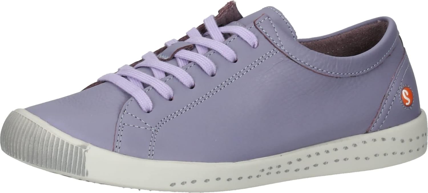 Softinos Women's isla154sof Low-Top Sneaker Purple