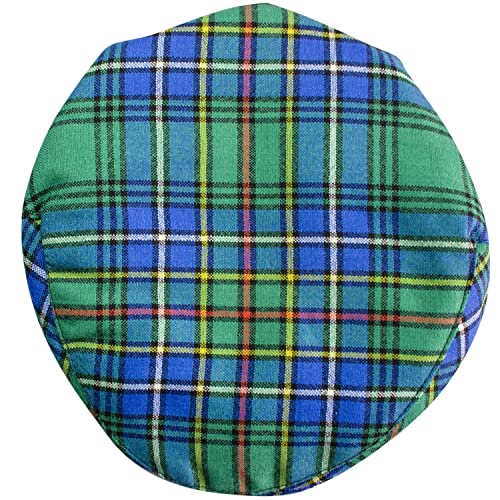 Casquette plate Cockburn Ancient de fabrication écossaise en tartan authentique - 4