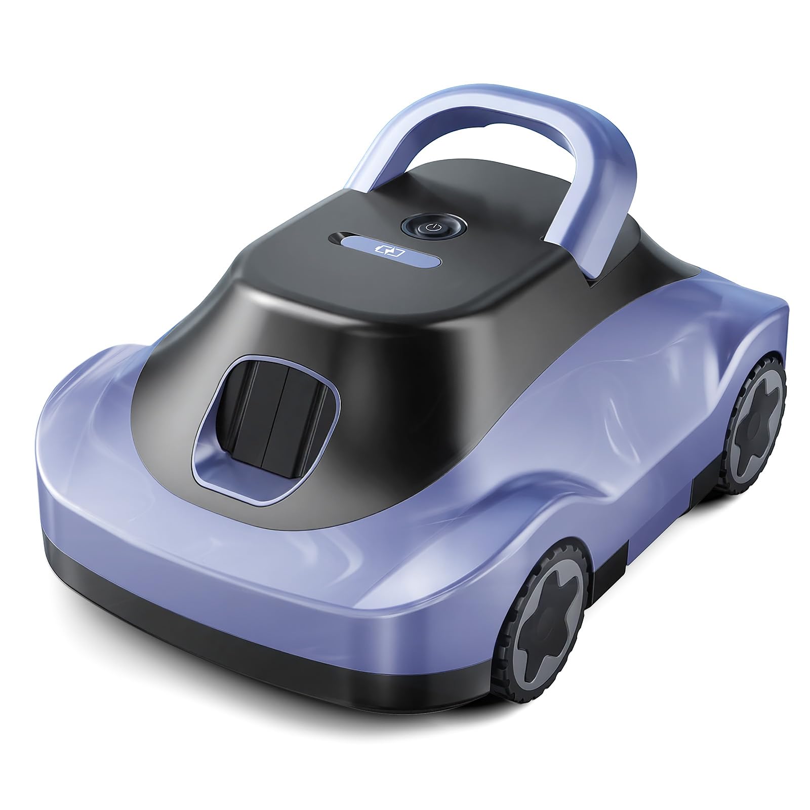 Poolroboter, Kabelloser Poolsauger Akku, Akku Poolroboter Kabellos, 180 Min Laufzeit, Starke Saugkraft, Intelligente Navigation, Ultrafeine Filtration, Auto-Parking, Poolsauger für Aufstellpool 200m²