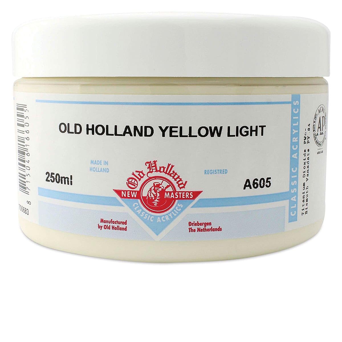 Old Holland Yellow : New Masters Acrylic Paint : 250Ml : : Light
