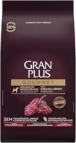 Granplus Ração Granplus Gourmet Para Cães Adultos De Médio E Grande Porte Sabor Ovelha 15Kg