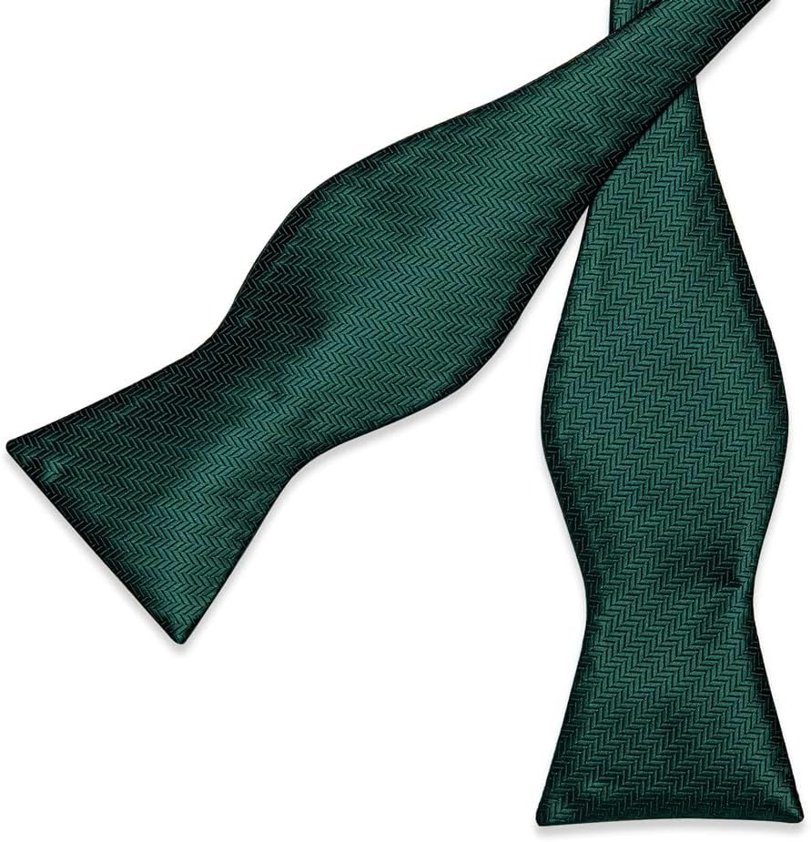 GSDFVIYT フォーマルドレス蝶ネクタイセルフネクタイペイズリーウェディングボウタイハンカチカフスセットスーツタキシードネクタイ