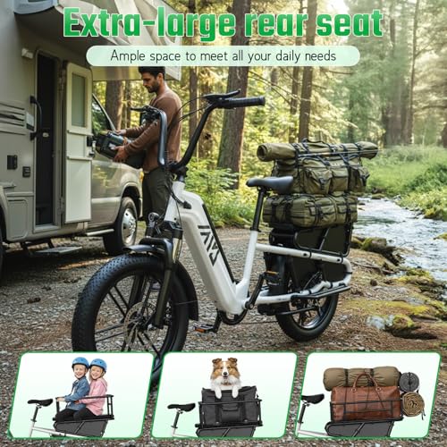 TST Electric Bike for Adults, 1500W Peak Motor Ebike with