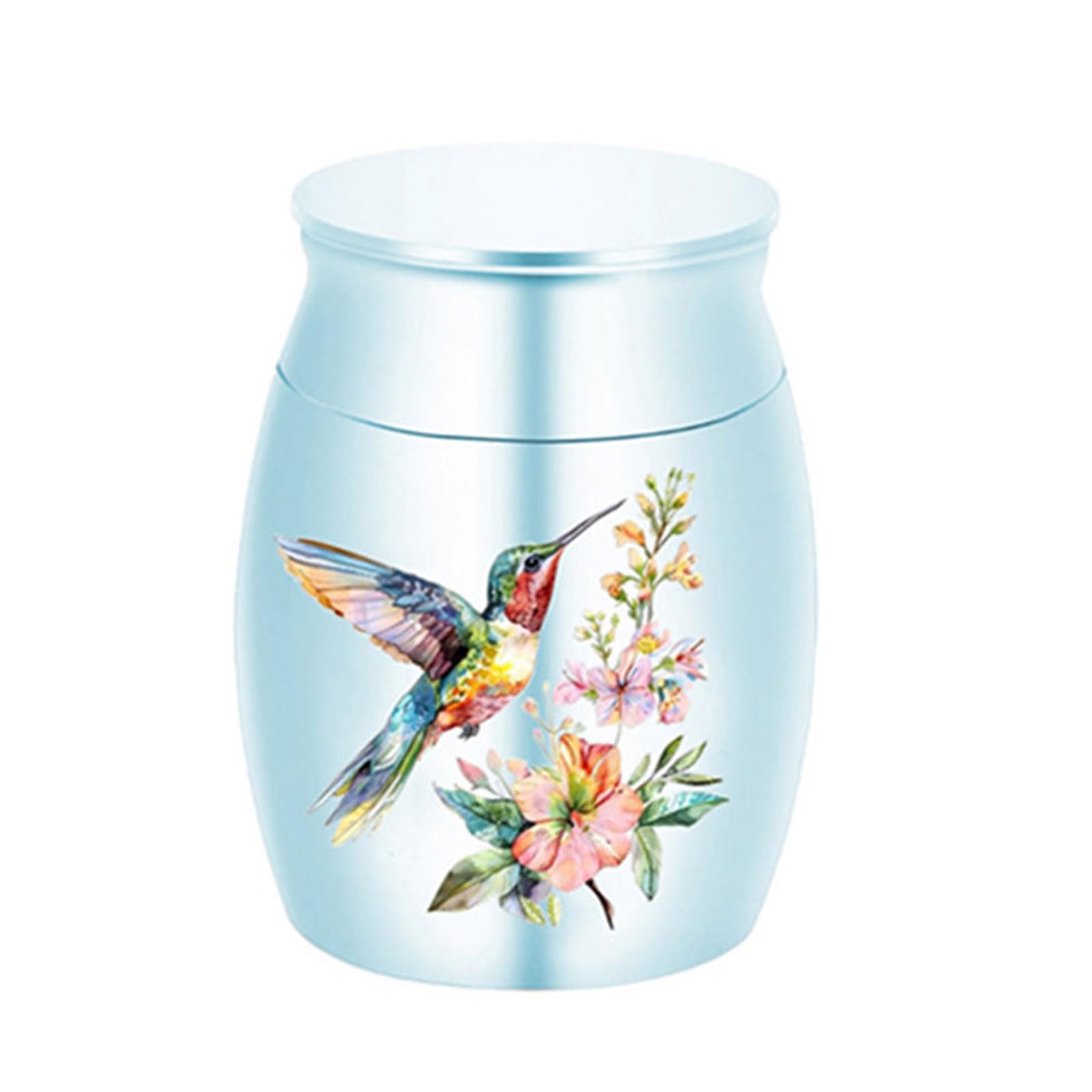 Aluminum Alloy Cremation Container with Artistic Detailing Ideal for Home Memorials Otherwise Scattering Ceremonies Cenotaph Jar for Debris