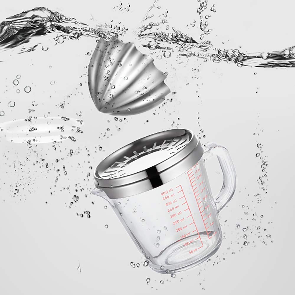 Exprimidores Manuales Pequeño vidrio limón pomegranato naranja exprimir taza de jugo para Uso Diario