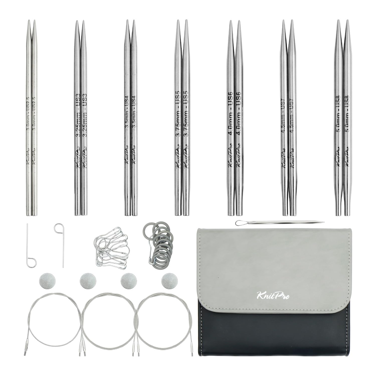 Amazon.com: KnitPro Stelo Midi Special Interchangeable Needle Set Amazon.com: KnitPro Stelo Midi Special Interchangeable Needle Set