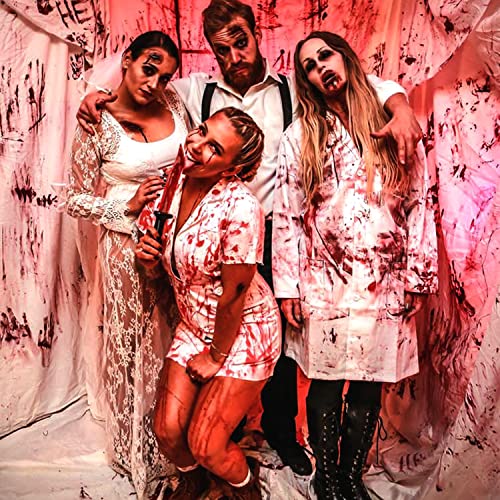 De'Lanci 2 Pcs Fake Blood Splatter ,De'Lanci Halloween Fake Blood Makeup Kit Washable ,Special Effects Fake Blood Spray For Zombie Vampire Clown Cosplay Mouth Eyes Clothes Dress Up ,Sfx Makeup Set Safe Paint ,100Ml thumb #6