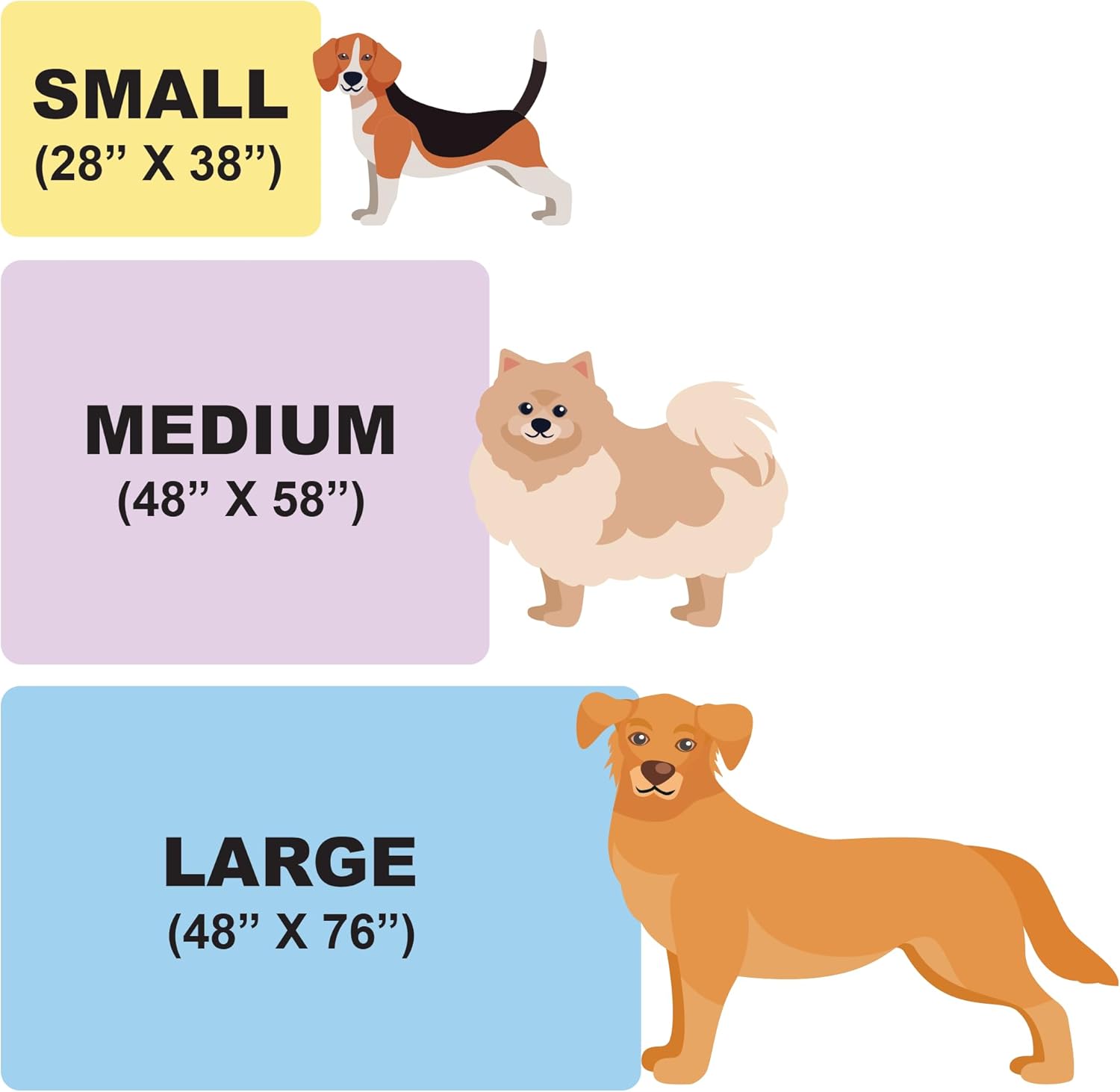 PawProof Fuzzy Pet Throw Blanket - Waterproof Blanket for Dogs & Cats - Faux Fur & Ultra-Soft Microsuede - Beige S Size (28x38)